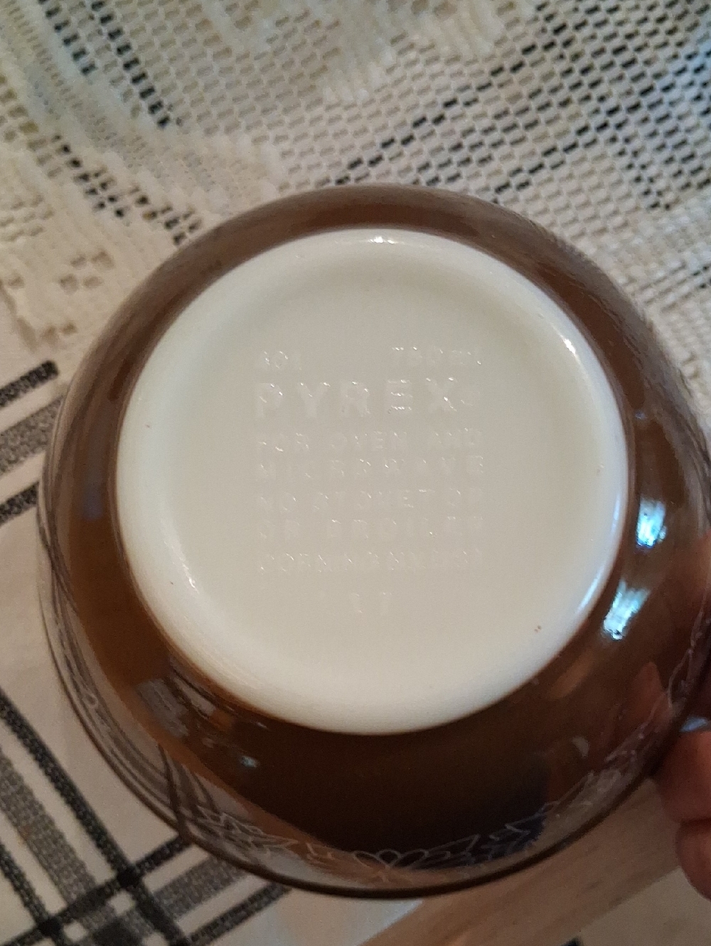PYREX 401 402 493 Woodland Nesting Mixing Bowls Set Of 3 - Picture 11 of 12